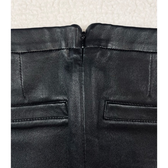 ZADIG & VOLTAIRE • Pharly Black Lamb Leather Stretch Skinny Pants - Picture 12 of 16